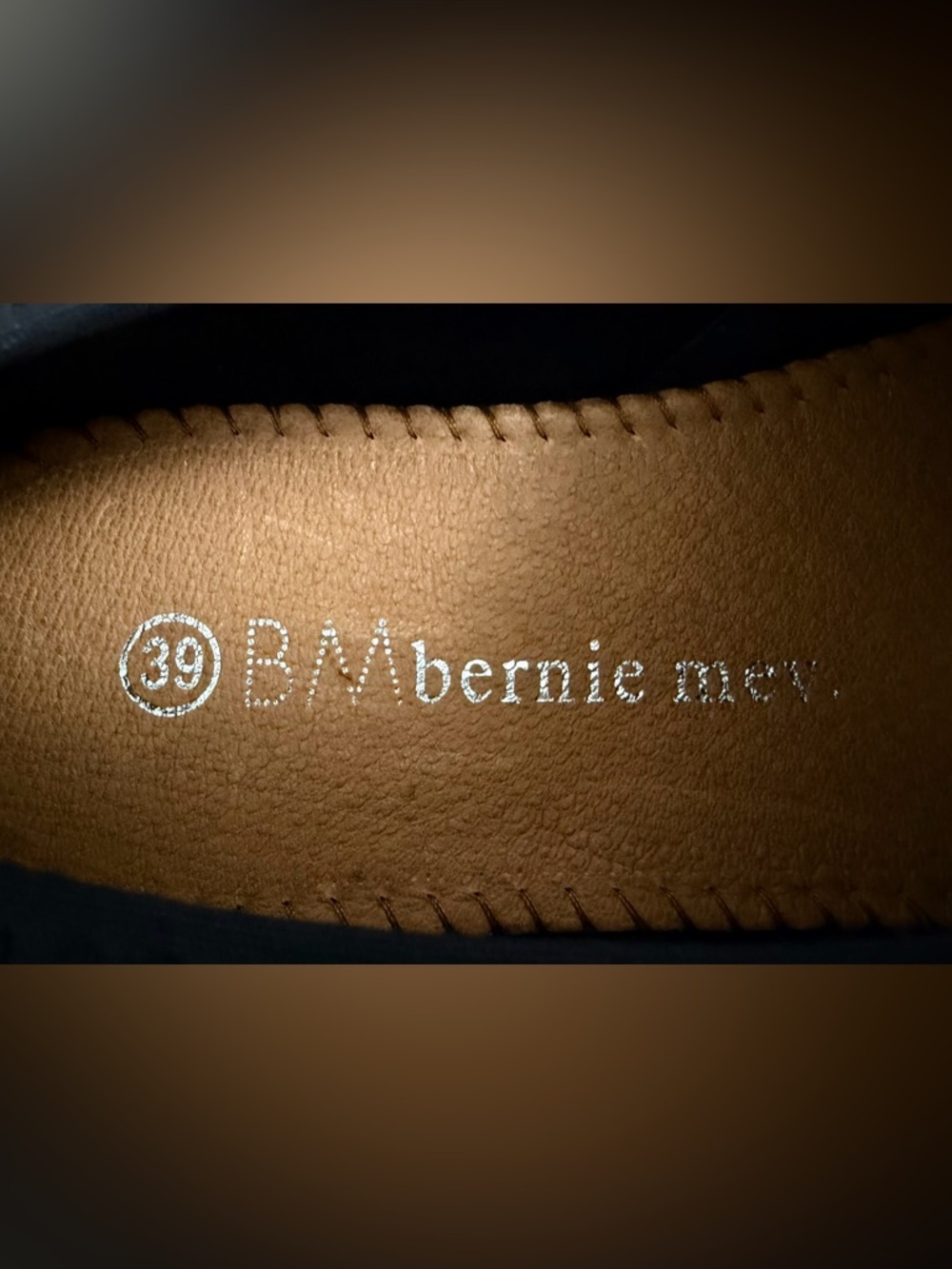 Bernie mev. Gold Bronze w/Black Accents Woven Slip-On Loafers EU39/US 8 NWOT - Picture 2 of 7